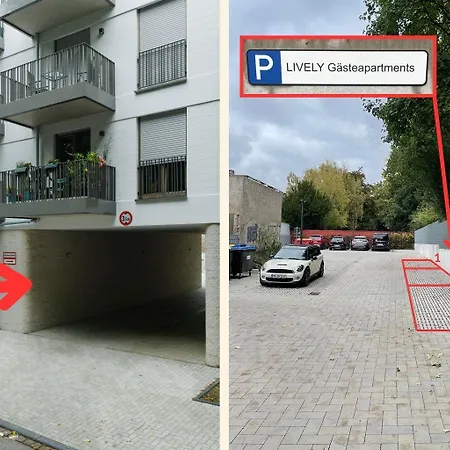 Lively Am Kaiserberg Lägenhetshotell Duisburg